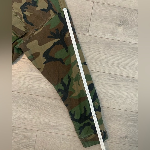 Vintage Repurposed Camo Shirt Jacket (Unisex) - Picture 9 of 10